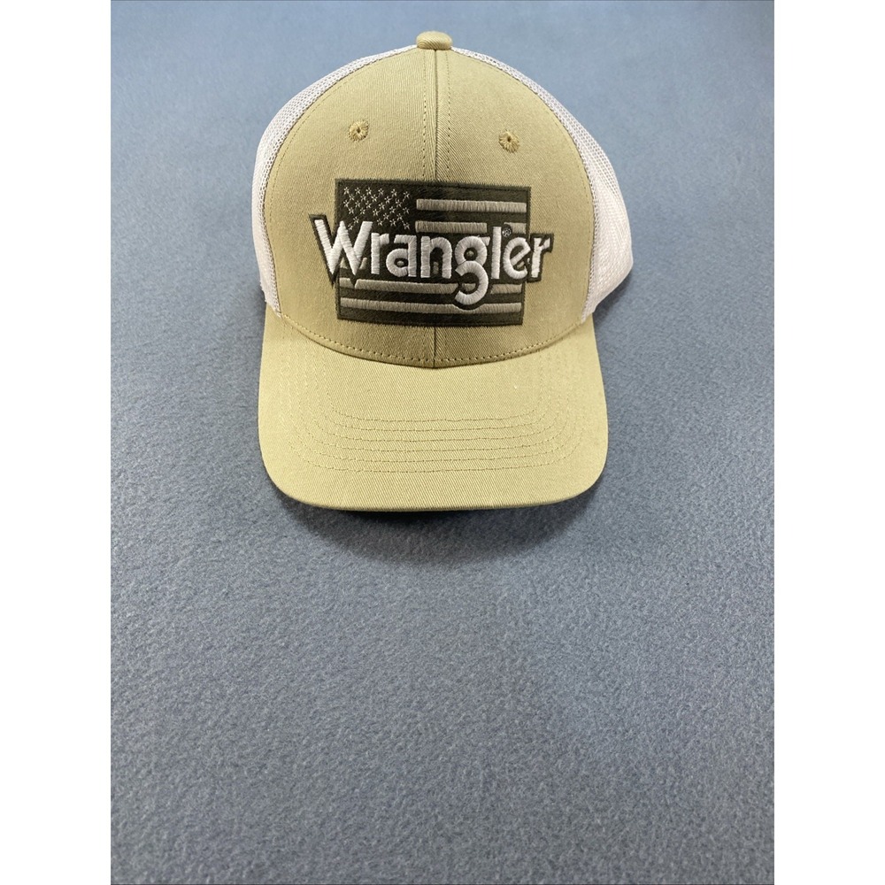 Wrangler Hat Mens Khaki Strapback NWT